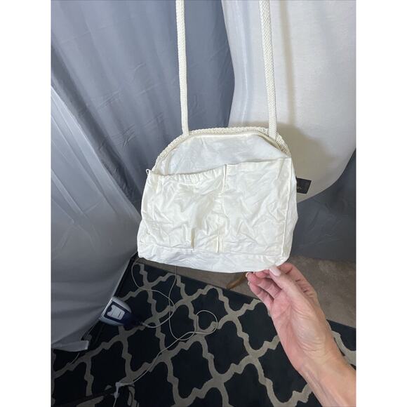 Stone Mountain Shoulder Bag Purse Blk/Tan/Cream/Pink Texture Nylon Western - Picture 8 of 10